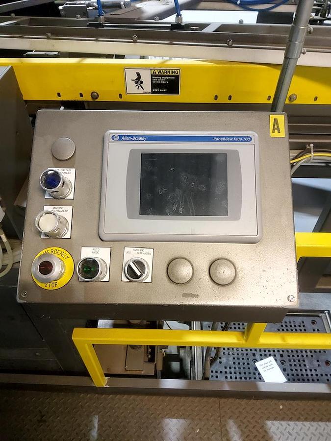 Used Busse / SJI Automatic High Level Bulk Container Depalletizer, Model W3002