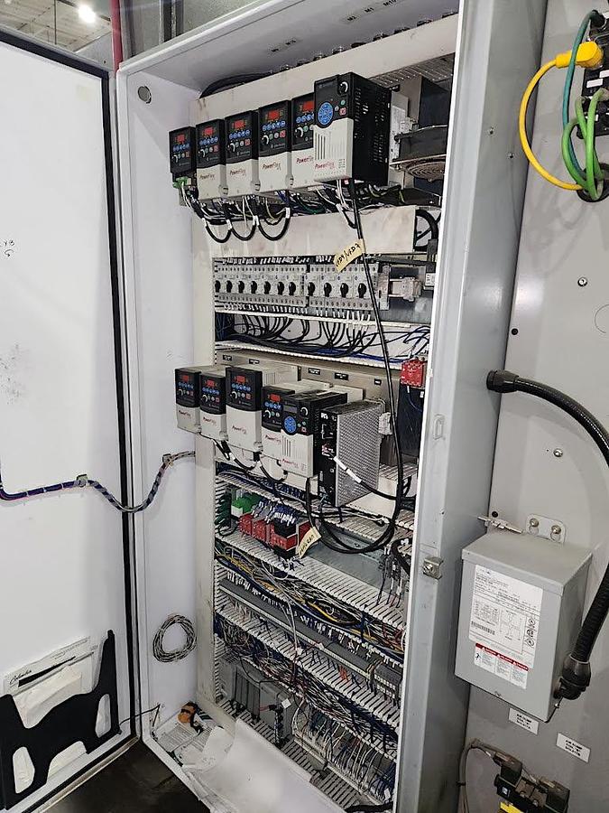 Used Columbia Low Level Case Palletizer, Model FL3000, Mfg’d 2018