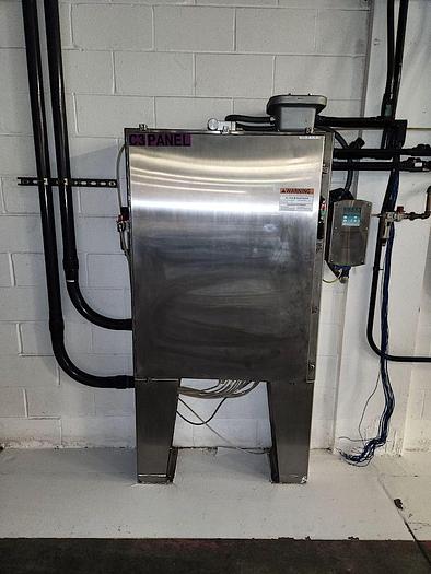 Used Packaging Dynamics 40 Valve Rotary Liquid Bottle Filler with DTM 12 Head Capper