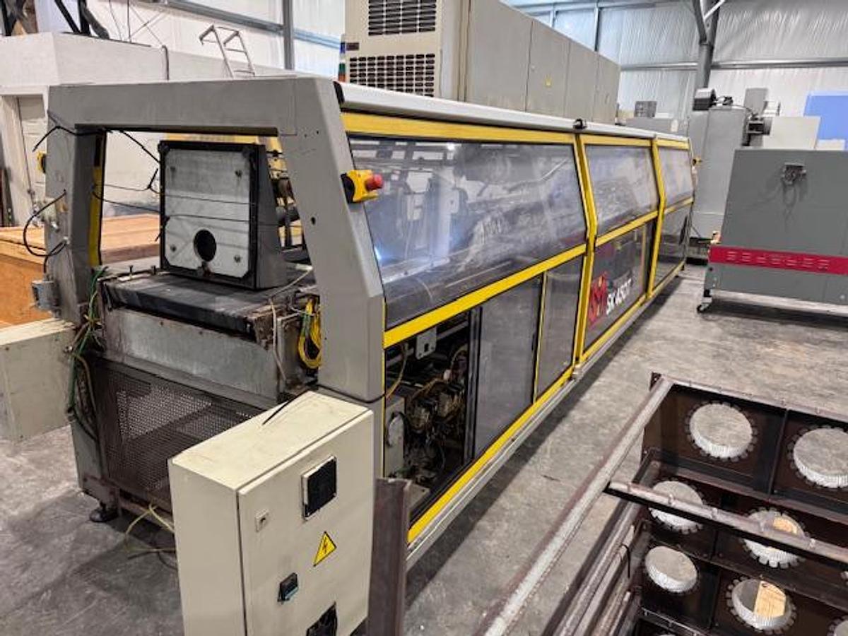 Used SMI Automatic Tray Former Packer - Shrink Wrapper Model SK450T