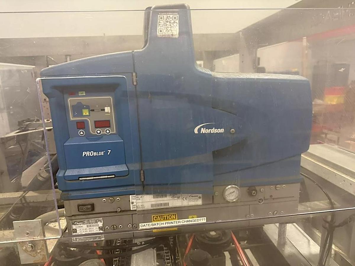 Used Switchback Model AI-3H Brewpack 150 End Load Cartoner with Variety Pack Laning System 