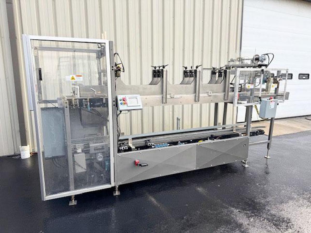 Used Combi Packaging Systems Automatic Drop Style Case Packer with Lane Divider