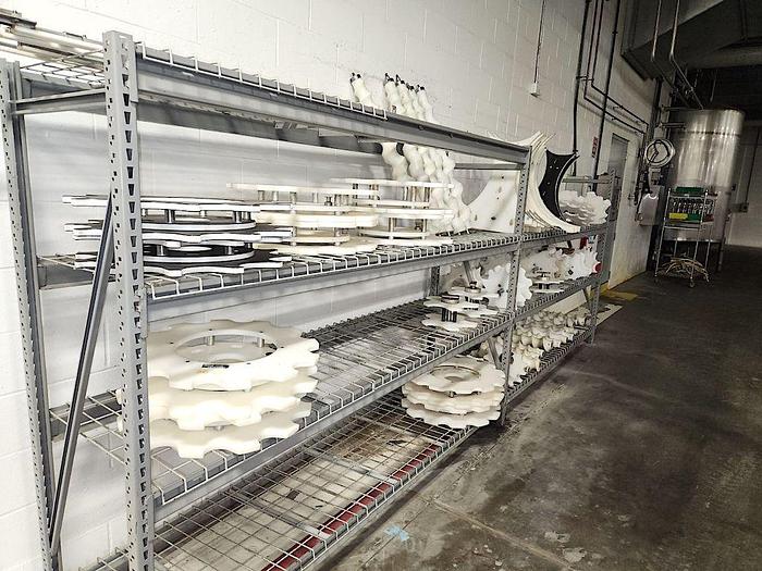 Used Packaging Dynamics 40 Valve Rotary Liquid Bottle Filler with DTM 12 Head Capper