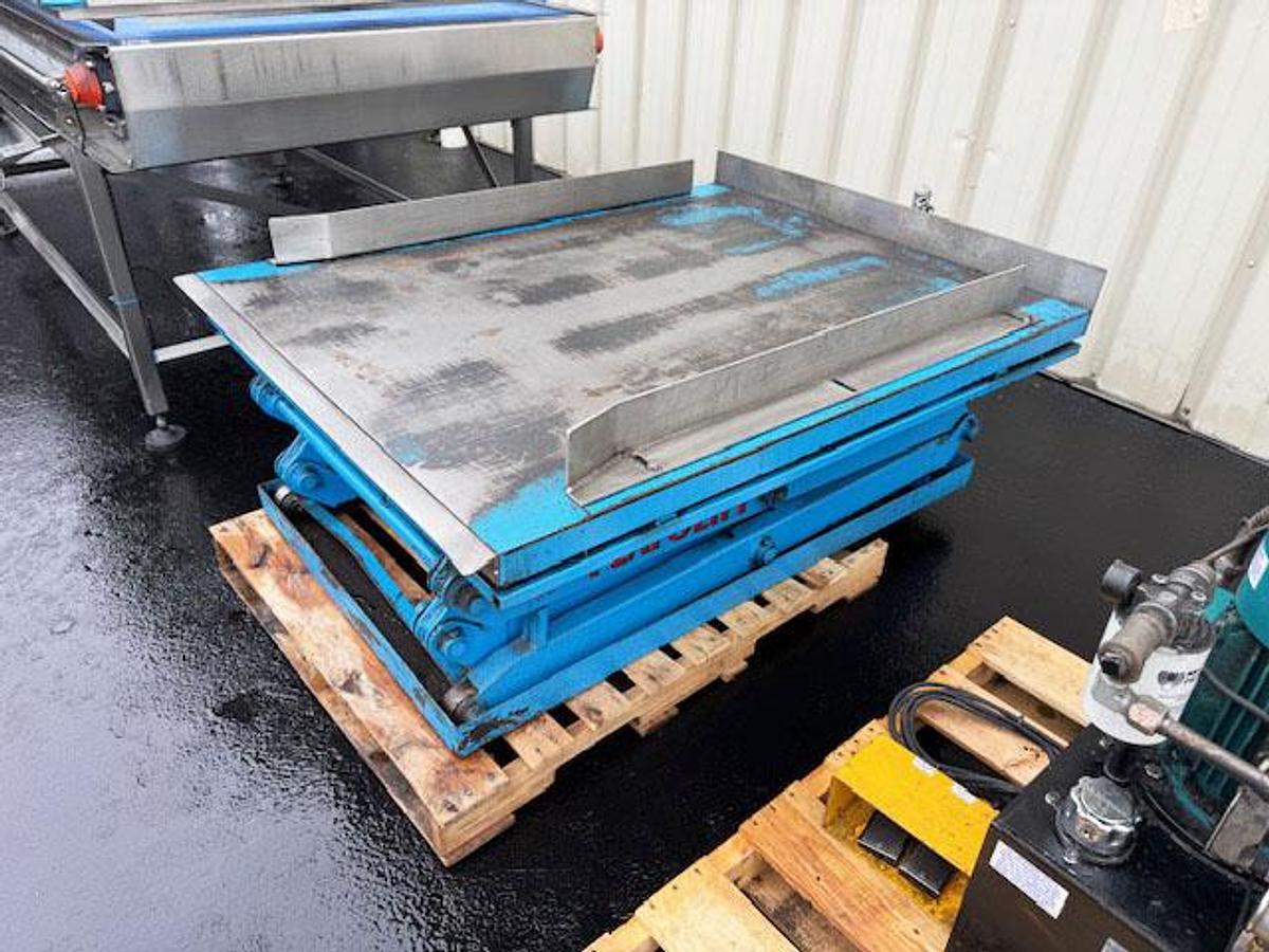 Used STORCAN Semi-Automatic Depalletizer