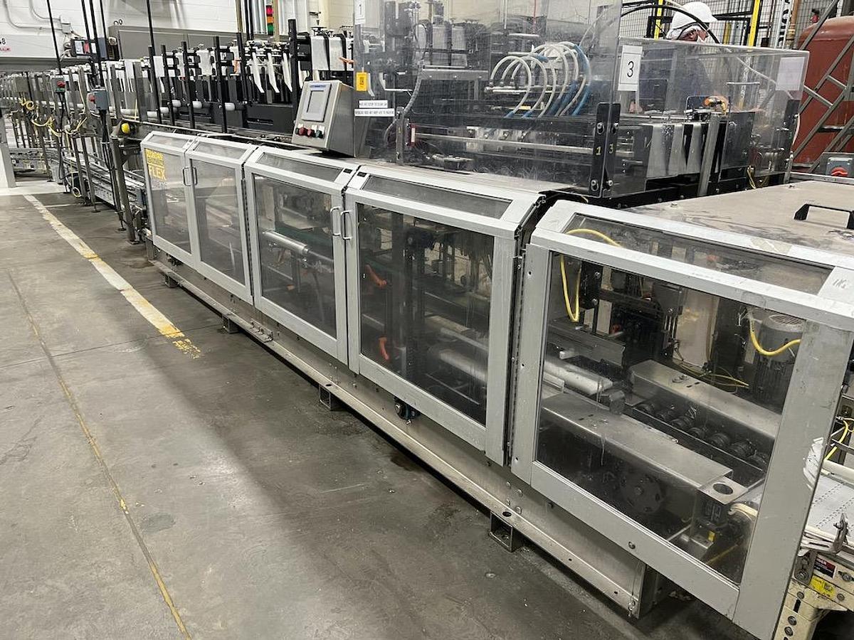 Used US Bottlers 54 Valve Explosion Proof Distilled Spirits Alcohol Beverage Bottling Line