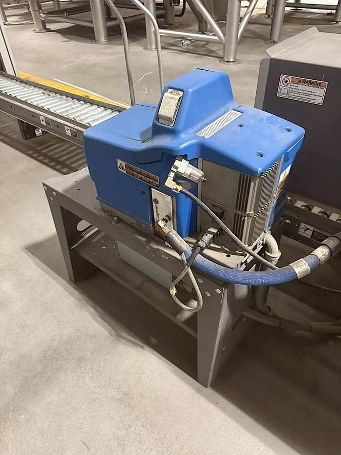 Used Pearson Packaging Case Sealer - Top Gluer model CS25 with Nordson Hot Glue