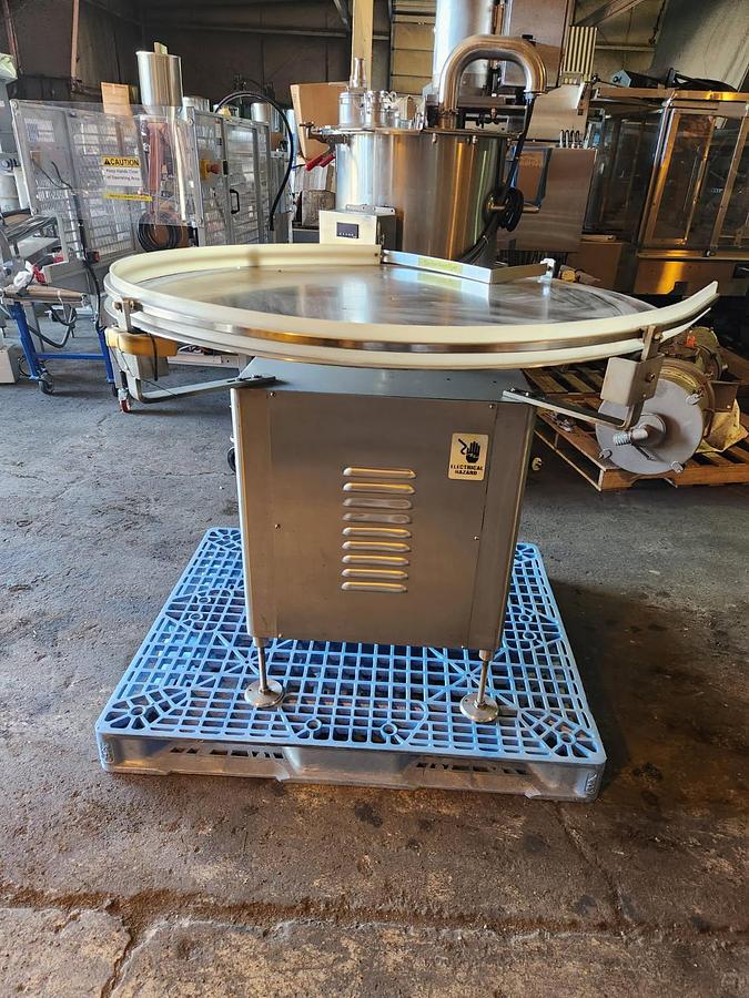 Used 48 Inch Diameter Rotary Accumulation Table