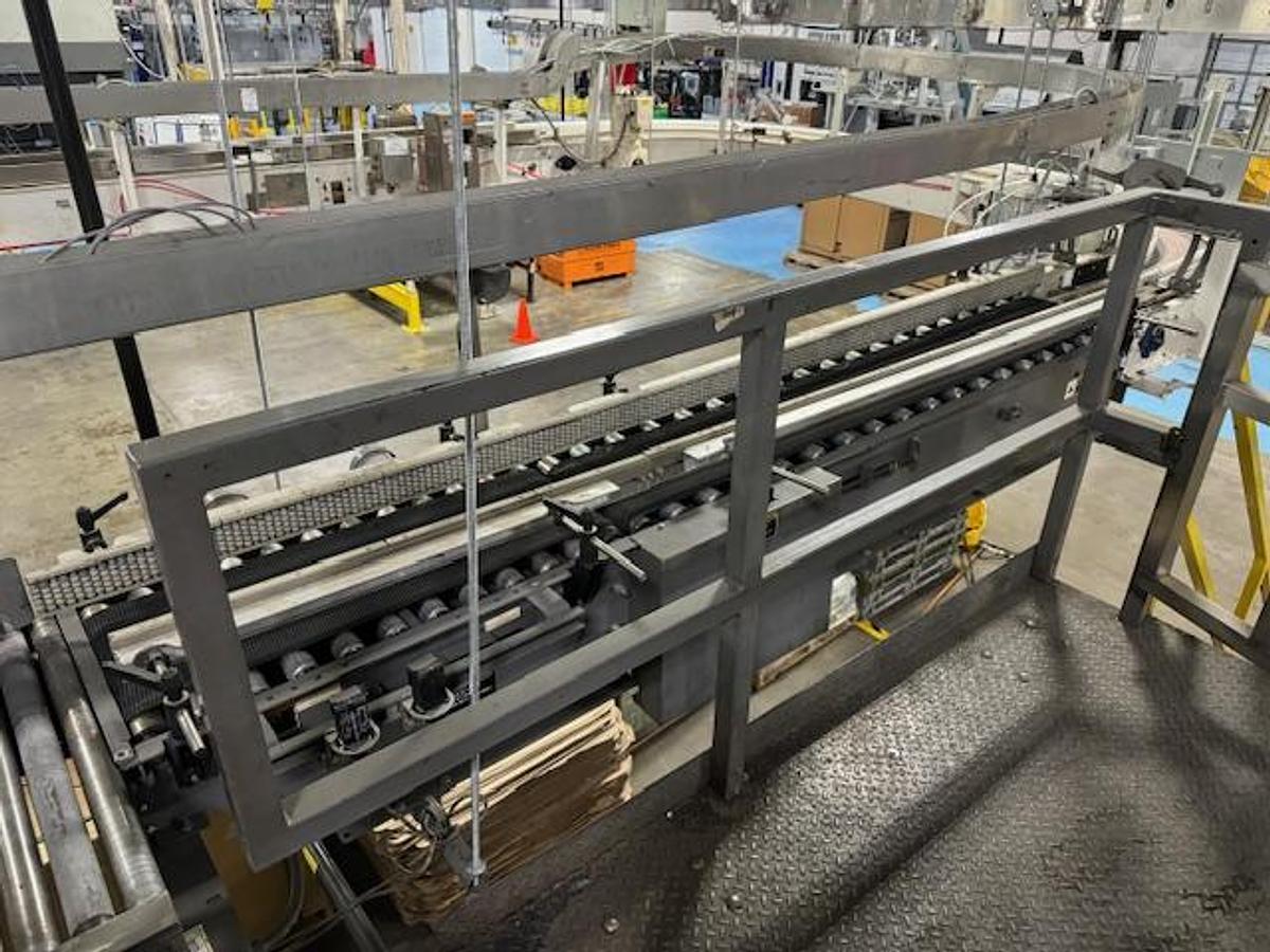 Used Used Alvey Automatic High Speed Case Palletizer, model 881