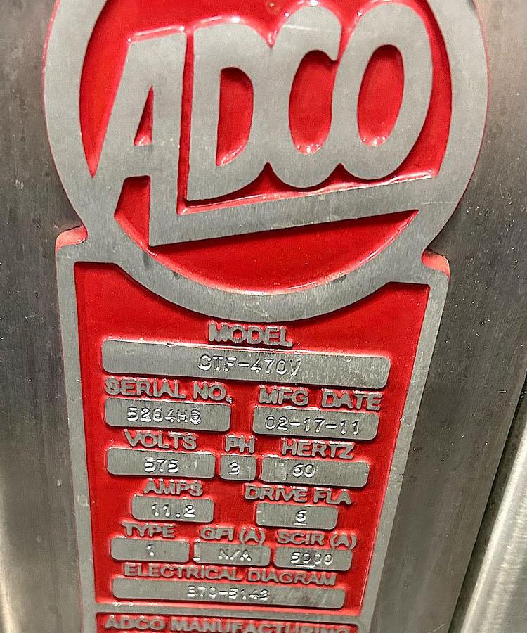 Used ADCO Tray Former – Tray Erector Model CTF 470V