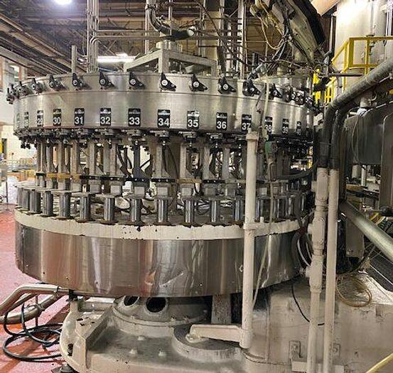 Used Crown Carbonated Beverage Bottle Filler