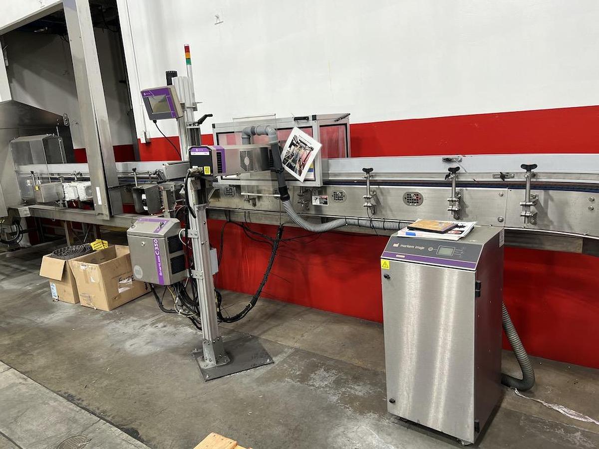 Used Complete used Krones 54,000 BPH Water Bottling Line, Year 2017