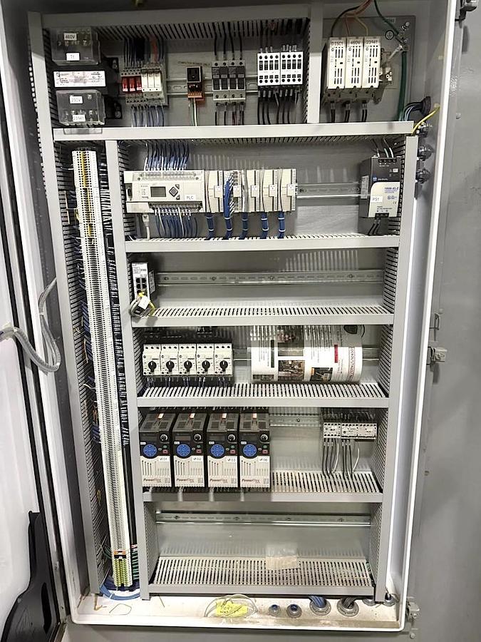 Used ABC Packaging Automatic Bulk Depalletizer, Low Level Model 108