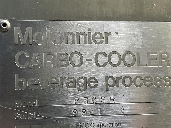 Used Mojonnier Carbo-Cooler Flo-Mix Beverage Process Skid