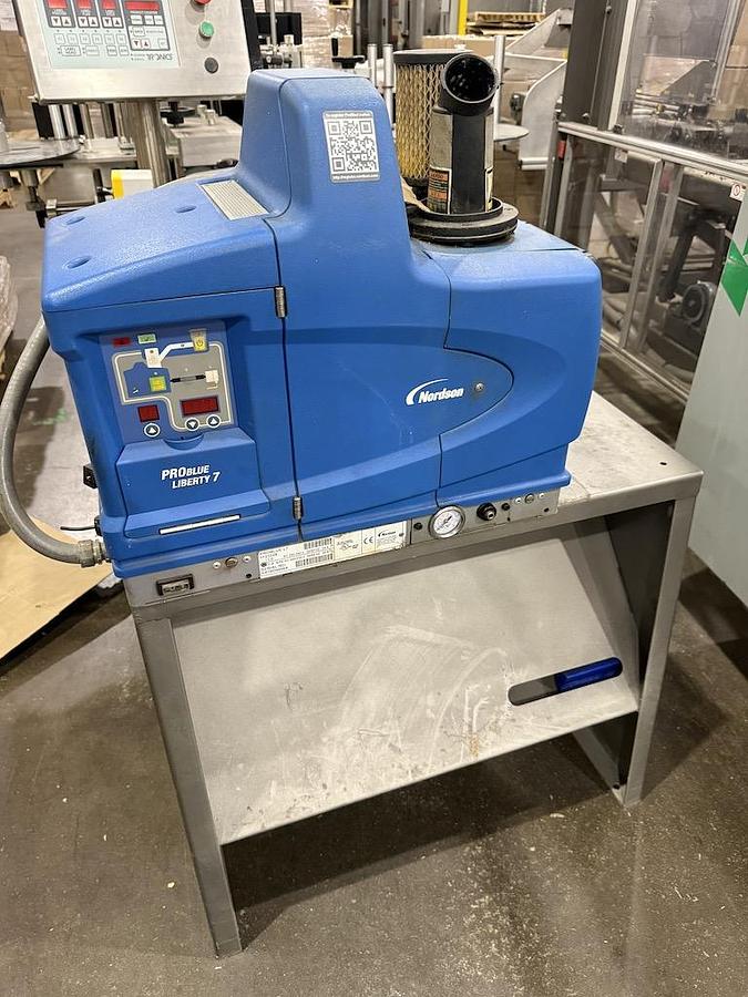 Used Pearson Case Former - Case Erector Model R235 with Nordson 