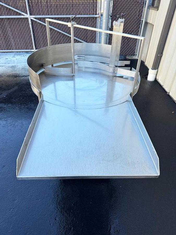 Used Charles Lapierre 36-Inch Rotary Feed Table