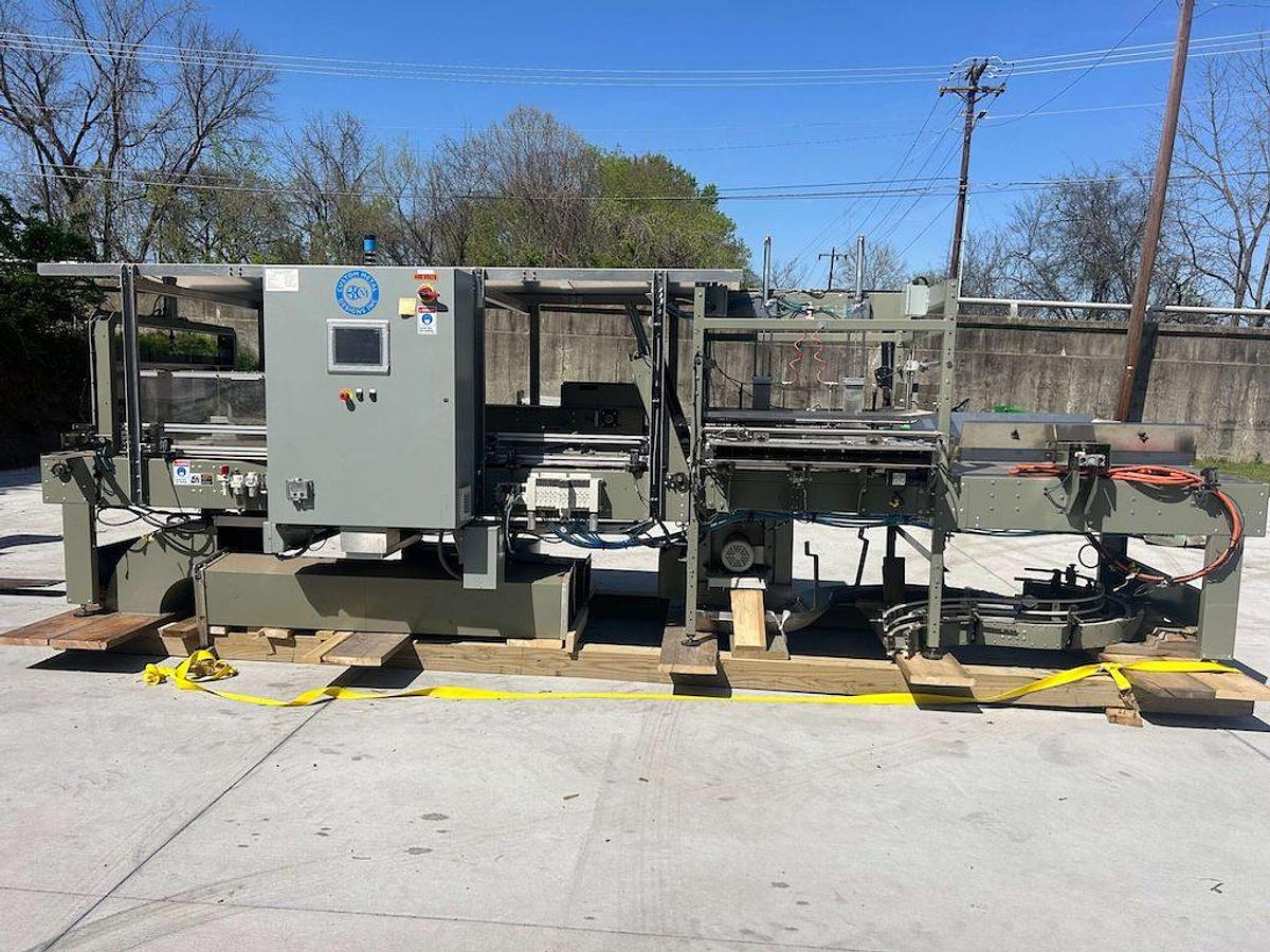 Used Custom Metal Designs Automatic Bottle Debagging System, Year 2017