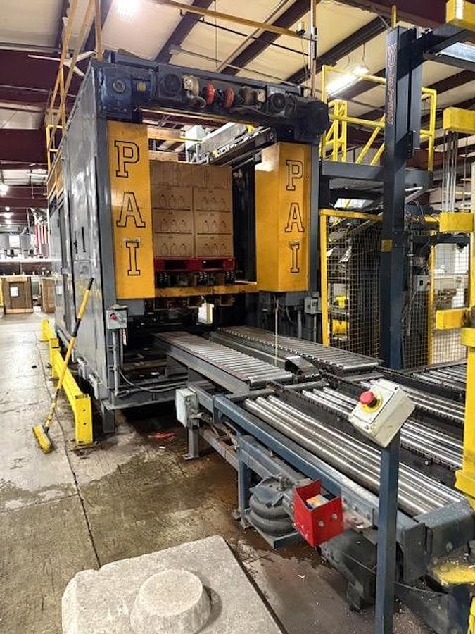 Used Production Automation Inc (PAI) Case Palletizer, model 4500