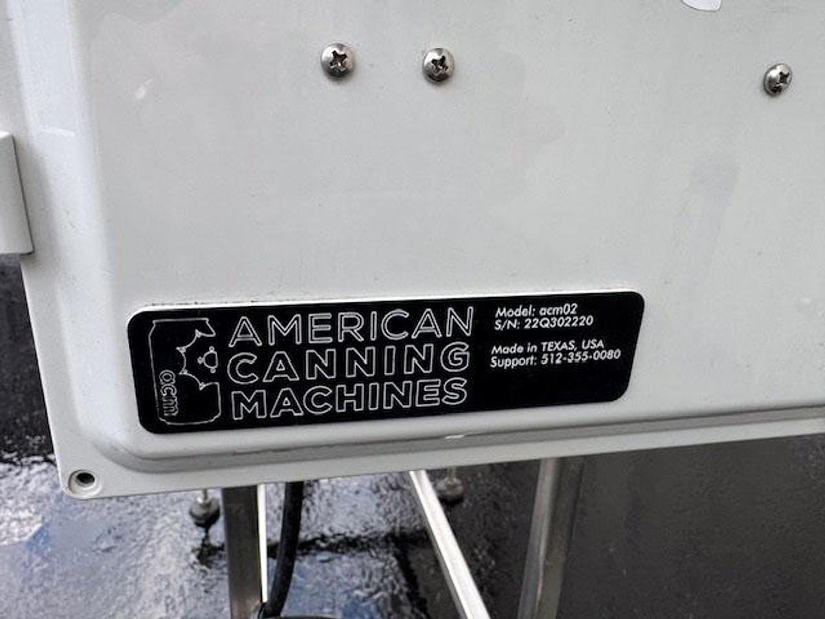 Used American Canning PTA 6-Pack Can Carrier Applicator