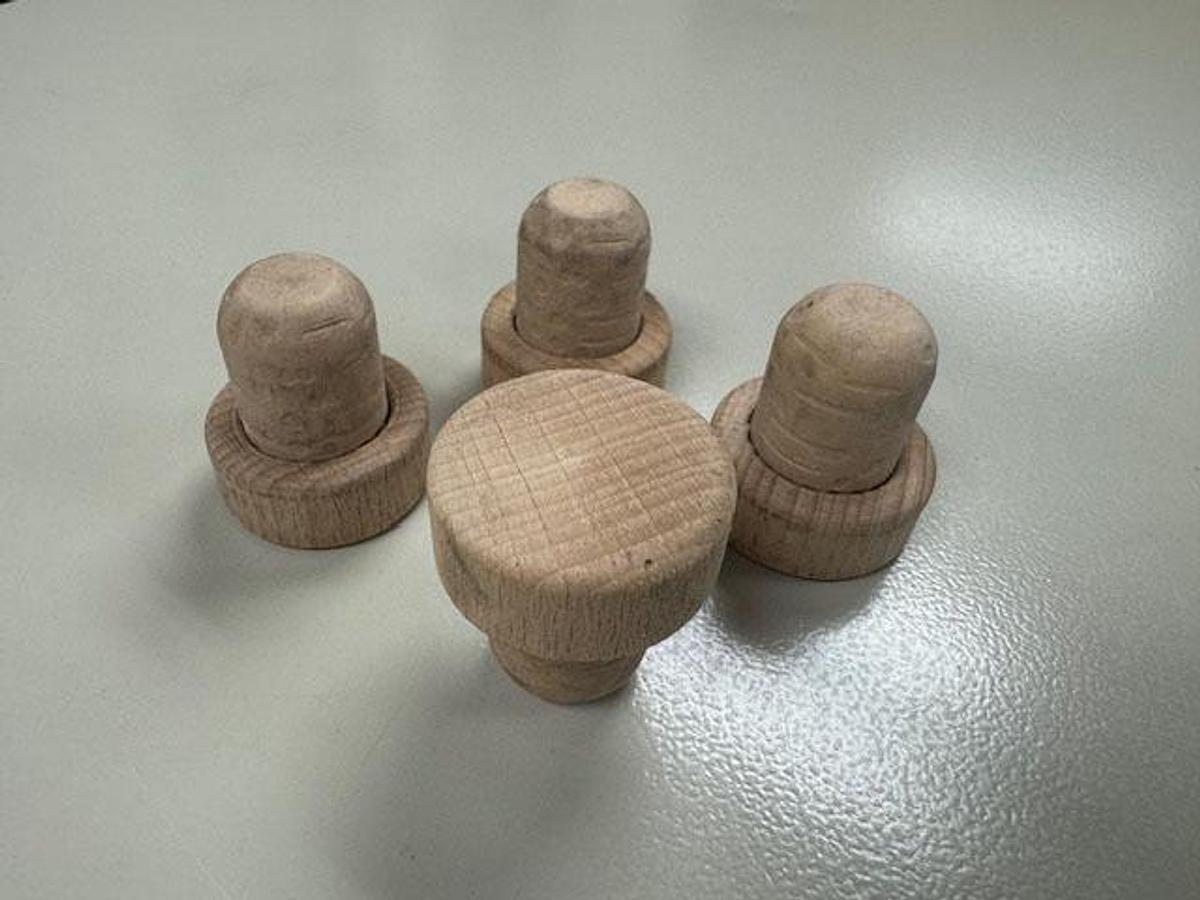 Used MBF CAPMATIC 9-Head Rotary T-Corker with Hopper Elevator Cork Feeder