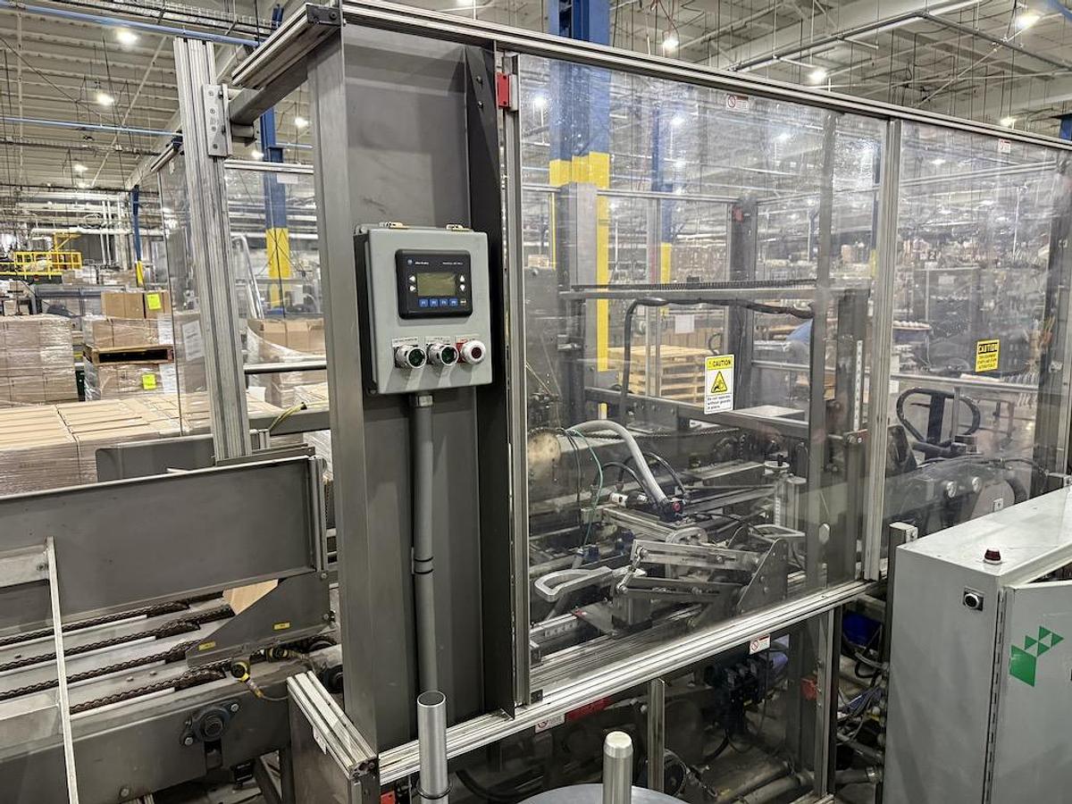 Used Pearson Case Former - Case Erector Model R235 with Nordson 