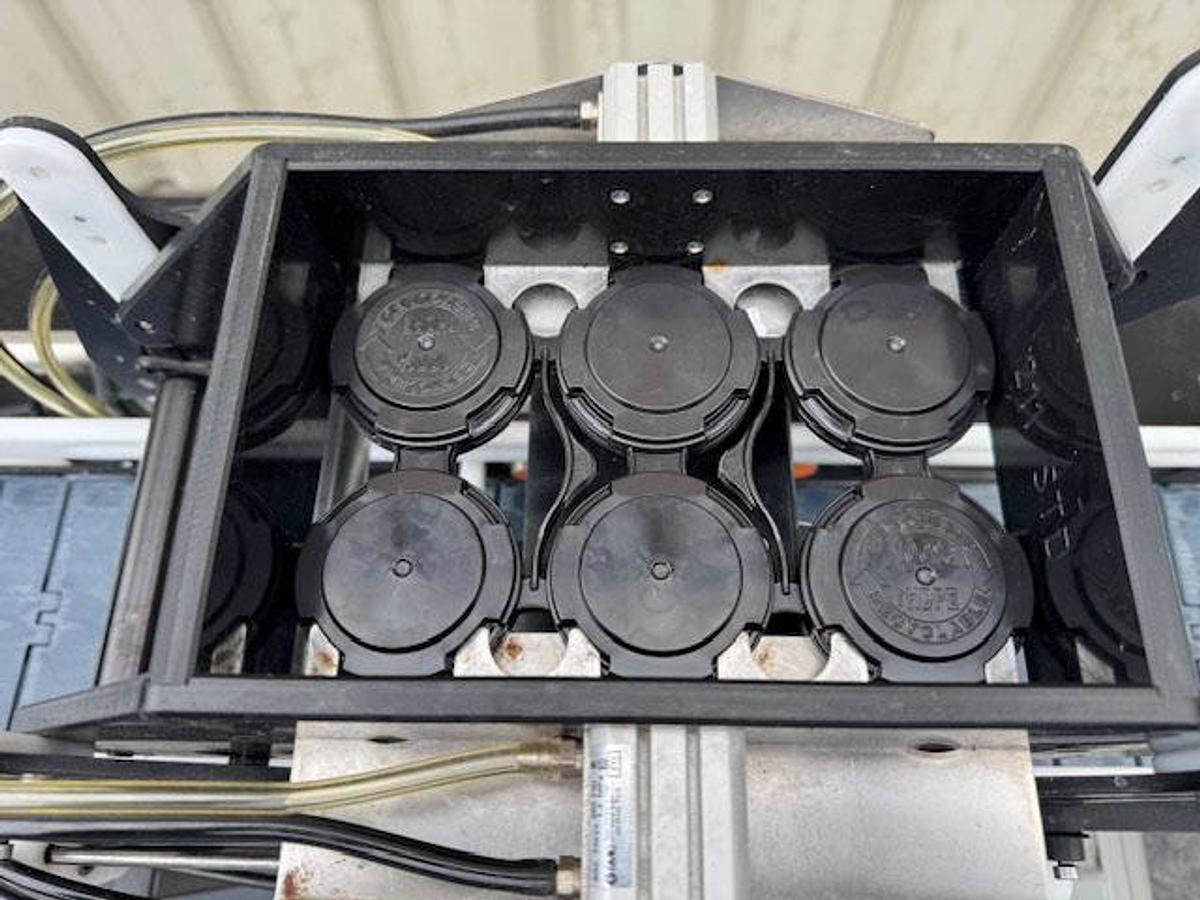 Used American Canning PTA 6-Pack Can Carrier Applicator