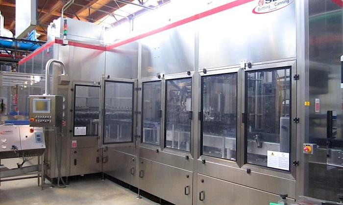 Used Complete Carbonated Beverage Bottling Line