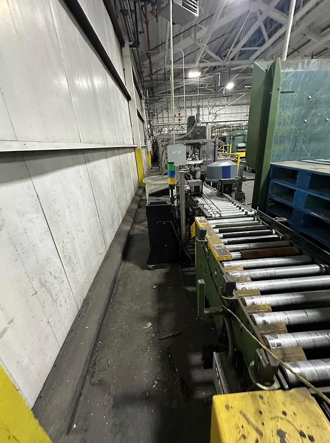 Used Columbia Case Palletizer, Low Level Model FL150