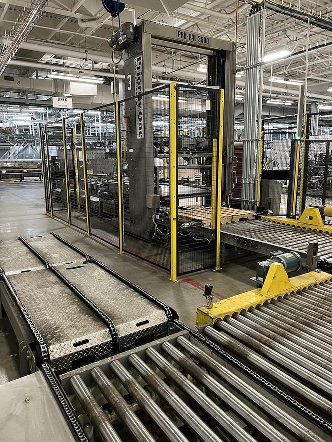Used US Bottlers 54 Valve Explosion Proof Distilled Spirits Alcohol Beverage Bottling Line