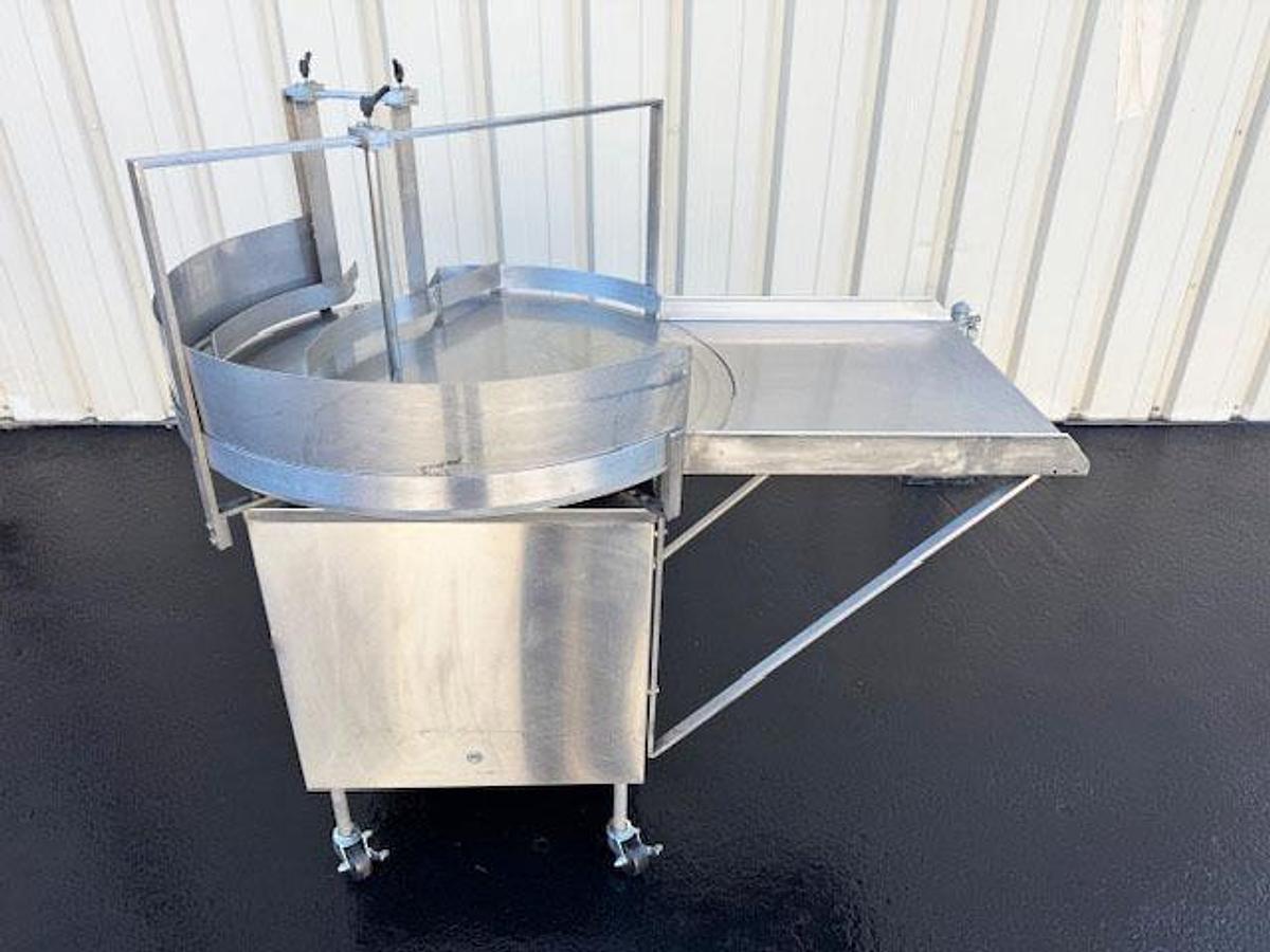 Used Charles Lapierre 36-Inch Rotary Feed Table