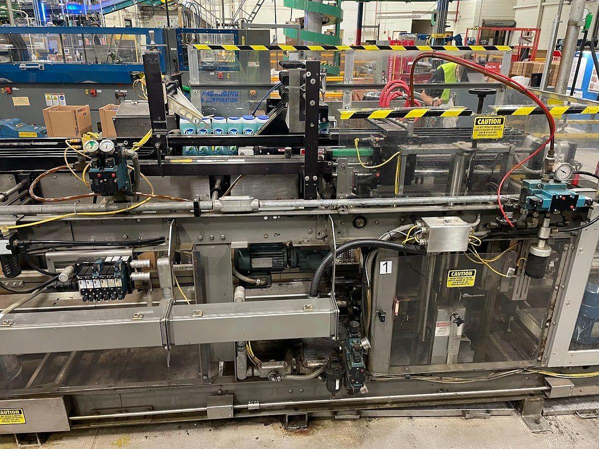 Used Hartness Case Packer Tray Packer, Model 935