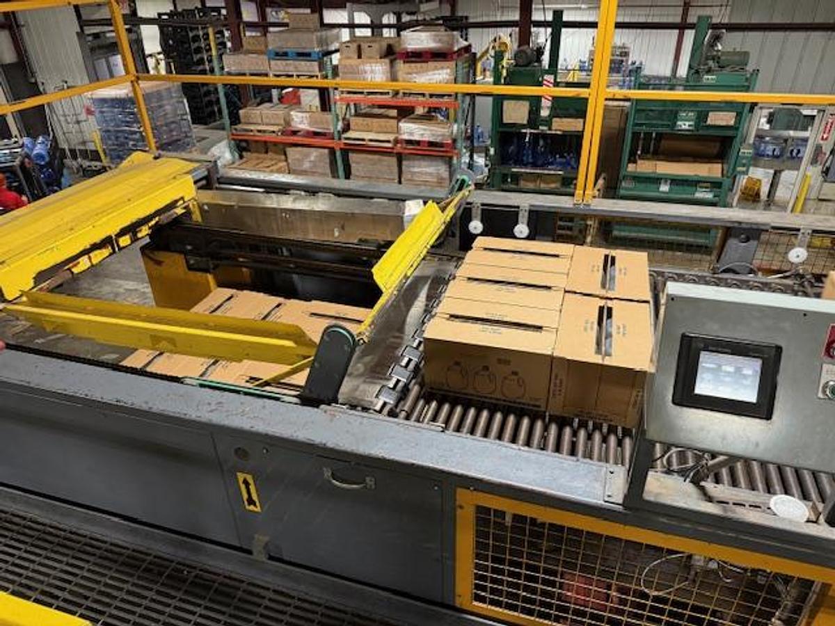 Used Production Automation Inc (PAI) Case Palletizer, model 4500