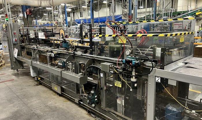 Used Hartness Case Packer Tray Packer, Model 935
