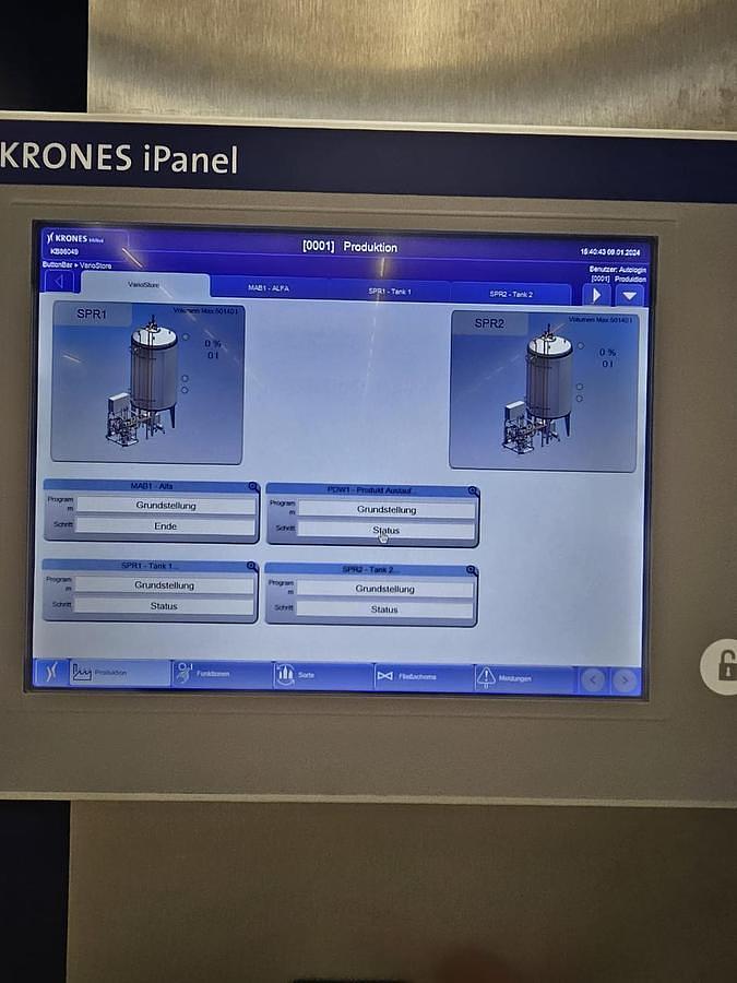 Used Complete Krones 60,000 CPH Beverage Canning Line, Year 2022 – locn. Germany