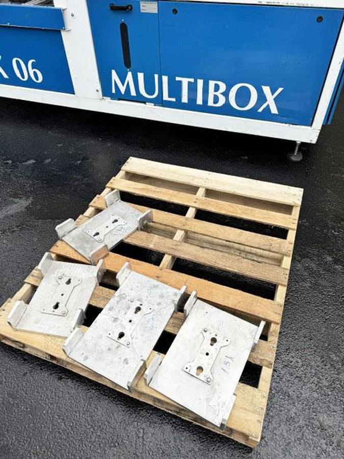 Used Multibox Automatic Hot Glue Tray Former Erector model MX06 