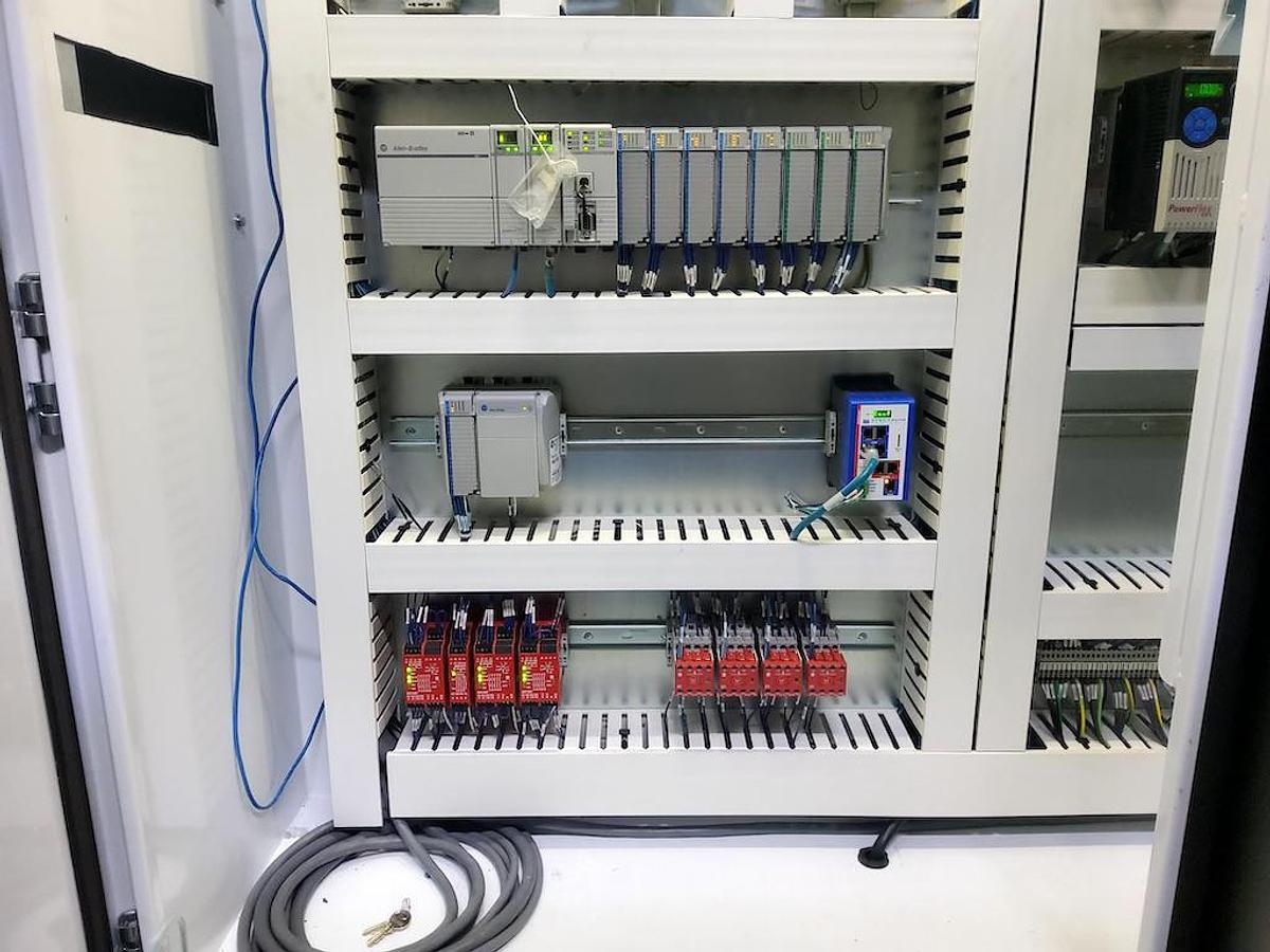 Used Used Busse / SJI Automatic High Level Bulk Container Depalletizer