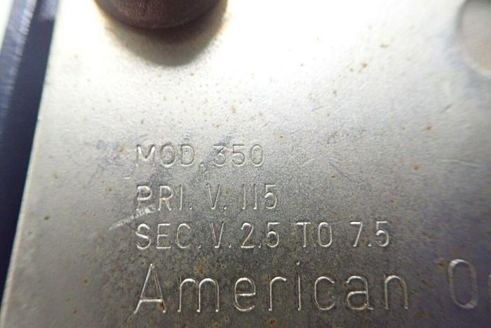 Used American Optical Model 350 Adjustable Voltage Selector