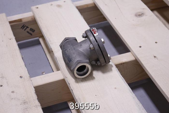 Used Aloyco 1" Swing Check Valve #39555