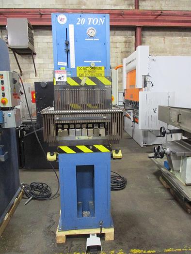 Used 20 TON, RK MACHINERY, MODEL CFP-20T, HYDRAULIC C-FRAME PRESS - 2 AVAILABLE
