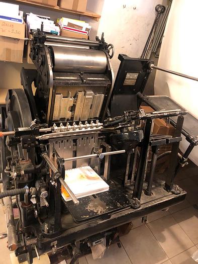 Used 1960 Heidelberg Tiegel