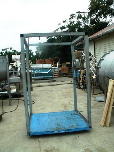 Used Scale, Platform, 60" x 60", Weigh Tronix, Mdl DSL-6060-05, #S741076