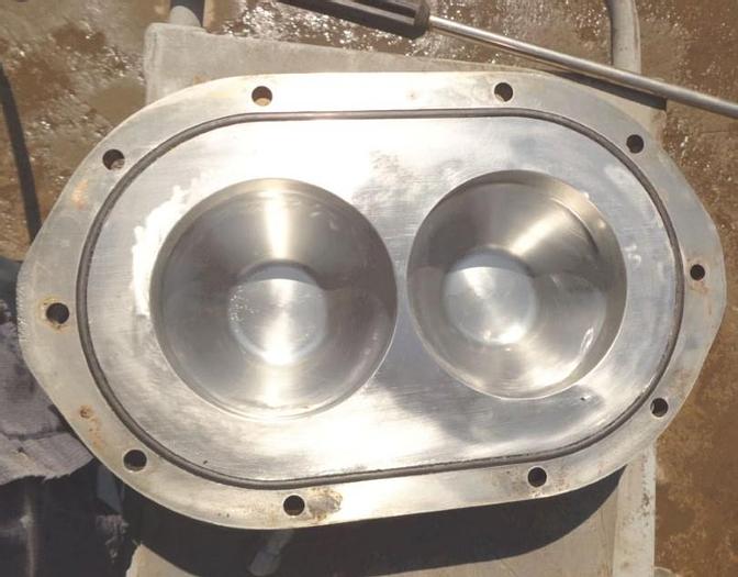 Used Pump, Positive, Waukesha, Mdl 220U2C, 30 HP, 4", 316 S/st, Transfer, A #S743275