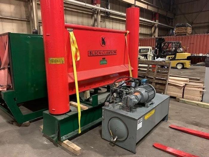 Used BLACK CLAWSON HYDRAULIC ROLL SPLITTER 60" WIDE X 72" DIAMETER