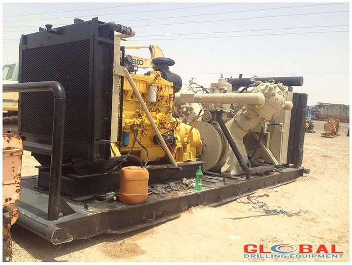 Used Item 0499 : McKenzie Skid Mounted Air Compressor / Booster