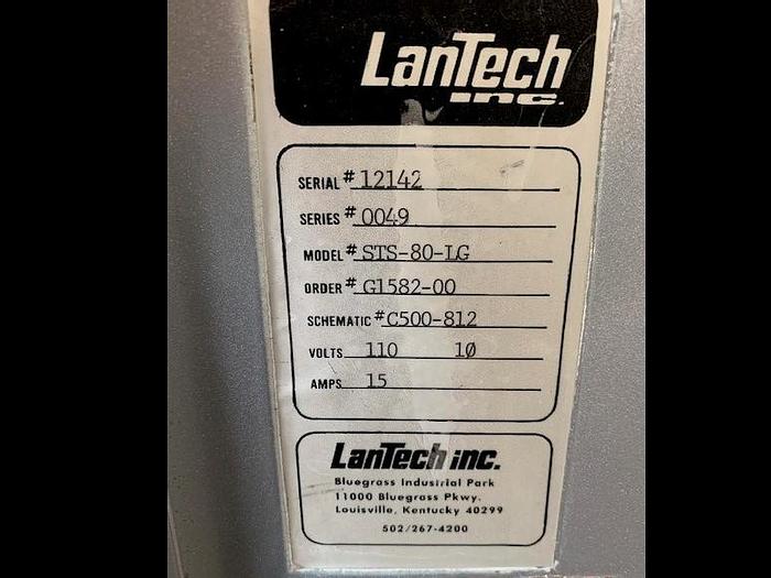 Used Lantech Pallet Stretch Wrapper Model STS-80LG