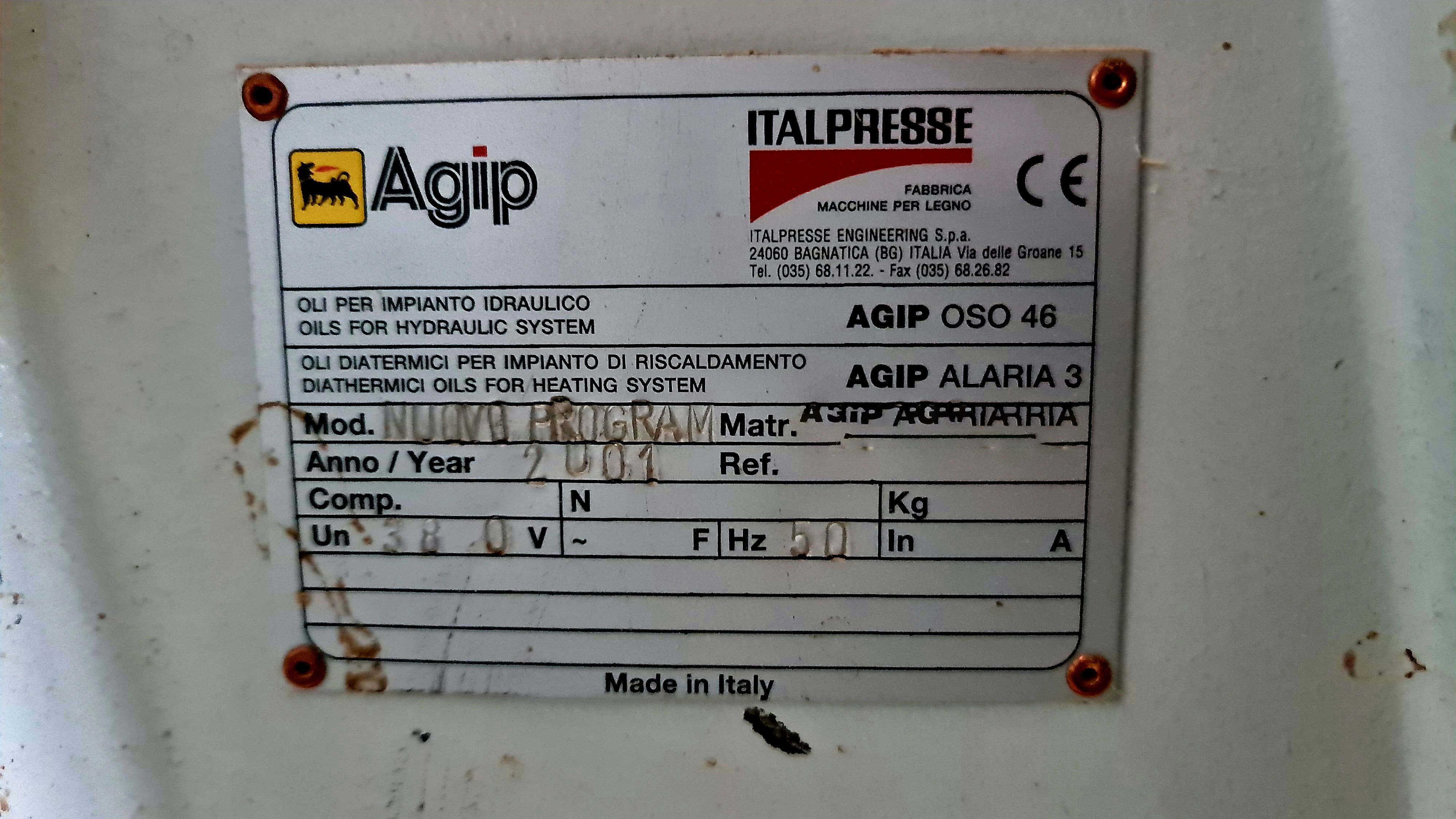 Used Italpresse Nuovo program - Presses - 2001