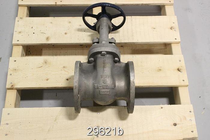 Used Powell 3" Hand Operated Outside Stem And Yoke Gate Valve #29621