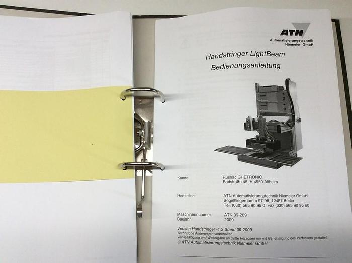 Gebraucht Stringer, Solar stringer, Lötautomat f Solarzellen, A09-209-rus ATN gebraucht