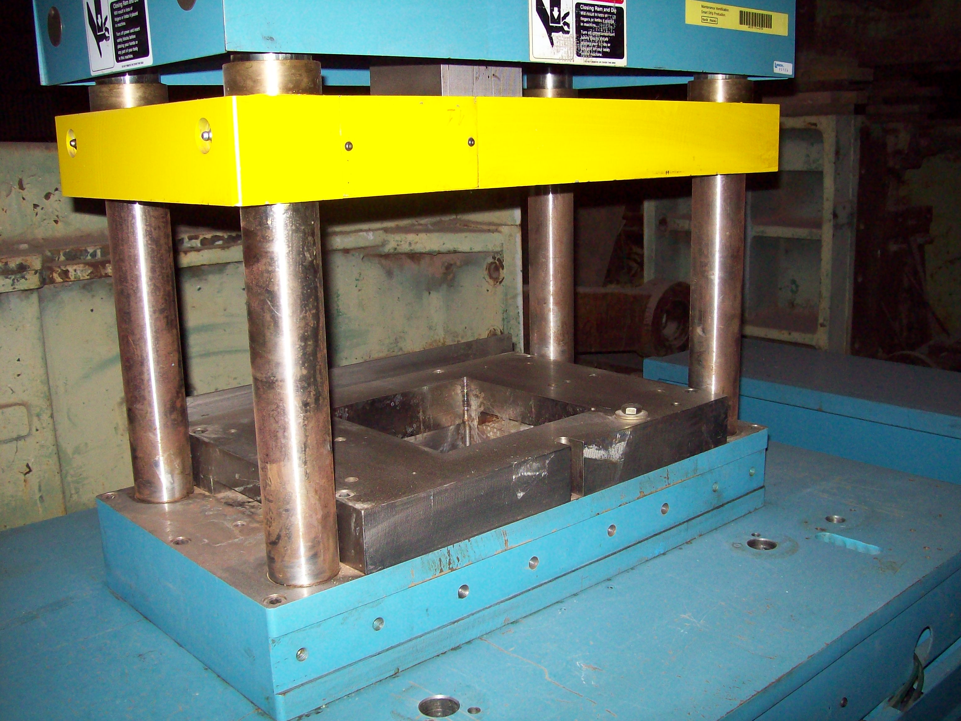 Used 20 Ton PRECO Model 1420L 4-Post Down Acting Hydraulic Press; $6,500