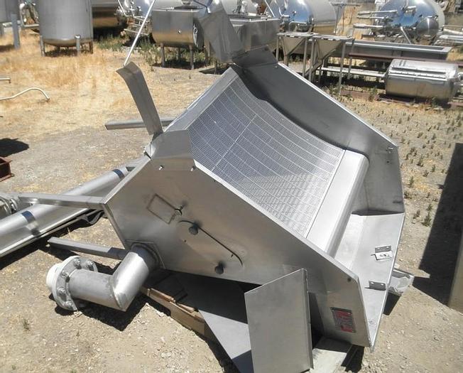 Used Screen, Parabolic, 36", S/st, Lyco, 0.100 Screen,Screen, Parabolic, 36", S/st, Lyco, 0.100 Screen, #S741807