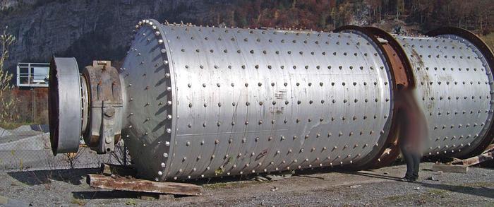 Used Mill, Ball, 9' X 26', Polysius, 25 Tons/hr (2) #D741025